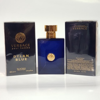 น้ำหอม Versace Pour Homme Dylan Blue  Eau de Toilette ขนาด 100ml กล่องซีล