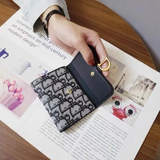 Ins กระเป๋าสตางค์ ใบสั้น ผ้าแคนวาส 70% สไตล์ยุโรป อเมริกัน ของขวัญวันเกิด วันวาเลนไทน์ สําหรับผู้หญิง