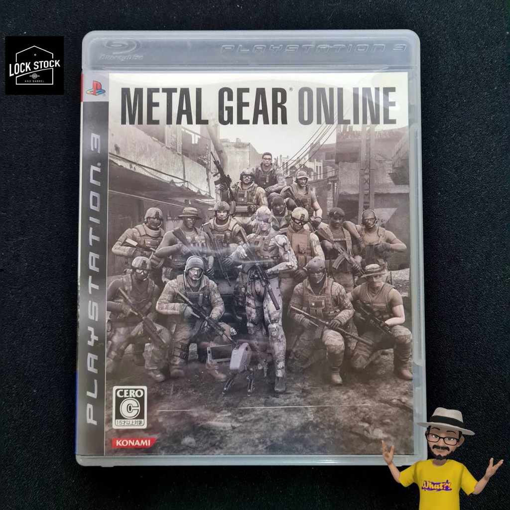 Metal Gear Online แผ่นเกมส์แท้ PS3 มือสอง
