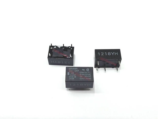 รีเลย์ Relay Omron (G6E-134P) 3v 5ขา 2A สีดำ *!SALES!พิเศษ*