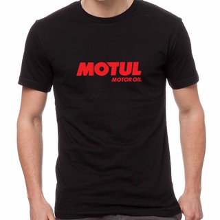 เสื้อยืดสีพื้น - ข้อเสนอที่ดีที่สุดMotulMotorsportรถรถจักรยานยนต์น้ํามันแข่งแรลลี่แขนสั้นเสื้อยืดเส