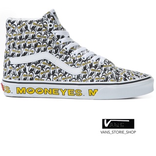 VANS SK8 HI MOONEYES TRUE WHITE YELLOW SNEAKERS สินค้ามีประกันแท้