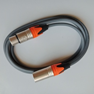 สายสัญญาณไมค์โครโฟน XLR ตัวผู้ - XLR ตัวเมีย Microphone Cable XLR สาย XLR