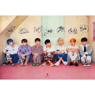 โปสเตอร์วงดนตรี เกาหลี BTS