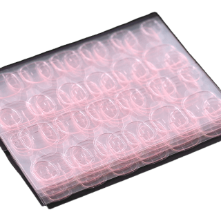 เล็บปลอม 3D สไตล์โมเดิร์น ใช้งานง่าย 24 ชิ้น ฟรีสติกเกอร์กาว