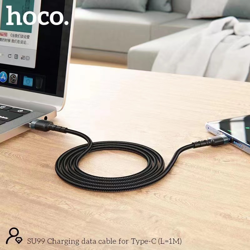 ใหม่สายชาร์จ Hoco SU99 1M 2.4AและSU99 Plus 2M 3.0A สายชาร์จสำหรับ แอนดรอยด์ สำหรับ for L/Micro USB/Type-C ราคา ถูกที่สุด ดีลบีเคเค แกลเลอรีภาพที่ 7