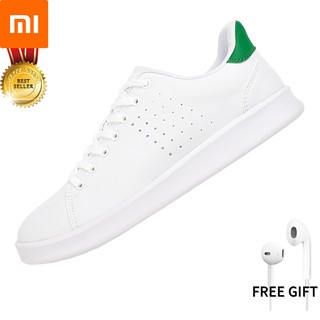 Xiaomi Mijia Freetie City รองเท้าสเก็ตบอร์ดหนัง คลาสสิก คุณภาพสูง ใส่สบาย รองเท้าลําลอง กันลื่น (รุ่นคู่) (หูฟัง คุณภาพสูง)