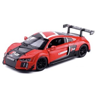 โมเดลรถเหล็กAUDI R8 LMS1/24 ประตูรถทั้งสองข้างสามารถเปิดปิดได้