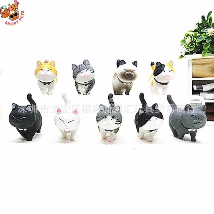 เลือกแบบ/สีได้😻😸โมเดลแมวอ้วนน่ารัก แมว โมเดล โมเดลแมว ฟิกเกอร์แมว ตุ๊กตาแมว ลูกแมว แมวกาชาปอง แมวอ้วน DC2 thumbnail 5