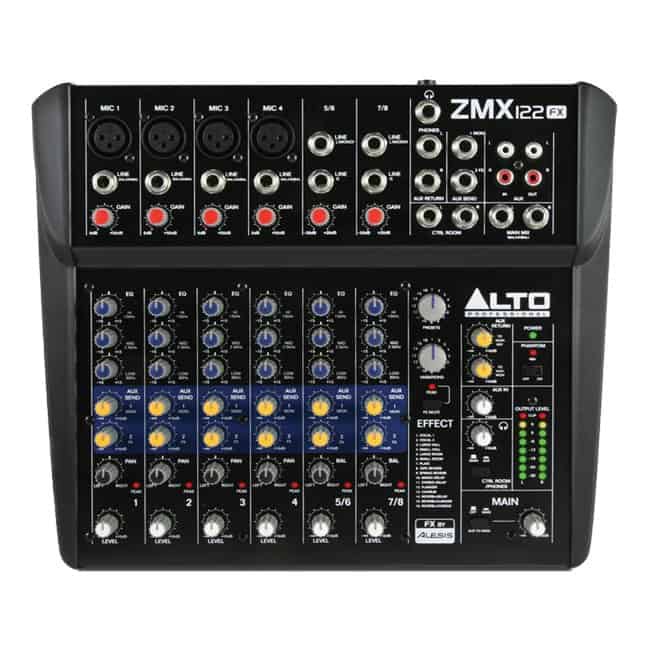 ALTO ZMX122FX เครื่องผสมเสียง มิกเซอร์ มีเอฟเฟค