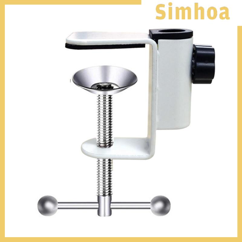 [SIMHOA] Bracket Clamp 12mm Hole for Microphone Desk Lamp 5cm Thickness HH-007 #1