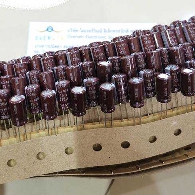 220UF 16V DIP NCC 6*11 ( 1 ชุด มี 10 ตัว )