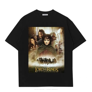 เสื้อยืดผ้าฝ้าย [THE LORD OF THE RINGS] ALL OPRINT ผ้าร้อย ฟอกนุ่มS-3XL