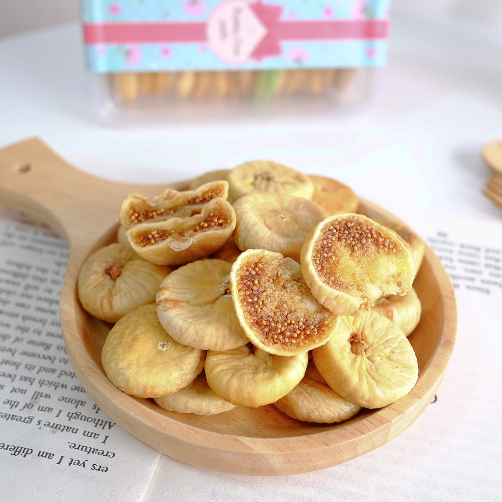 Dried Figs Turkey ลูกฟิกซ์ มะเดื่อฝรั่ง รสชาติอร่อย กลมกล่อม มีประโยชน์ต่อร่างกาย เกรด A By Garden Fruits