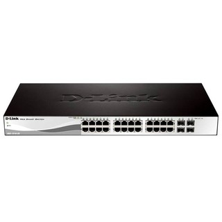 D-Link DGS-1210-28 24-port UTP 10/100/1000Mbps, 4-port Gigabit SFP