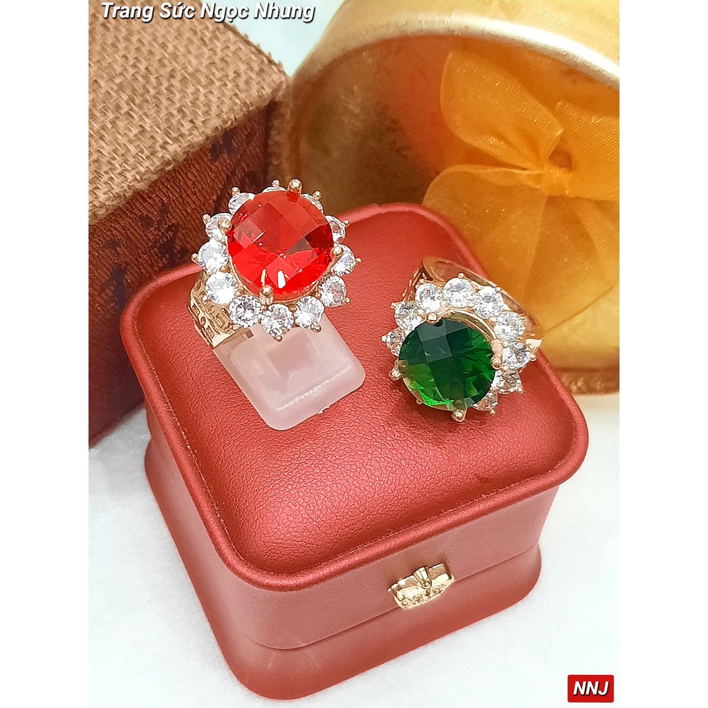 แหวนทองแดงแดง-M9215*