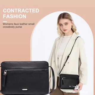 David Jones Paris กระเป๋าสะพายไหล่ หนัง PU สําหรับผู้หญิง