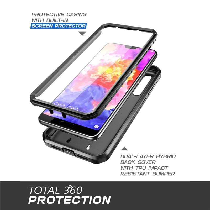 SUPCASE For Huawei P20 Pro Case UB Pro Heavy Duty Full-Body Rugged ...
