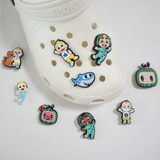 Coco melon Series Charms jibits CROC and Pins อุปกรณ์เสริมรองเท้า สําหรับเด็ก และผู้ใหญ่ CROC