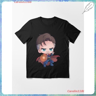 2022 Dr Strange Essential T-Shirt เสื้อยืด ดพิมพ์ลาย ดผ้าเด้ง คอกลม cotton ความนิยม sale Unisex