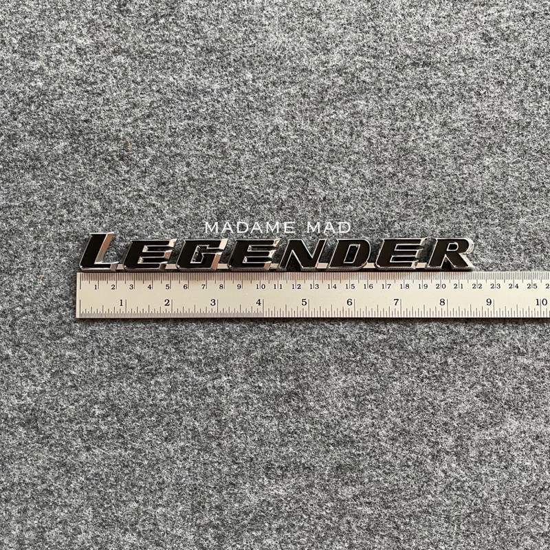 โลโก้ LEGENDER ติดท้าย FORTUNER 2020-2023 ขนาด 22x2cm ราคา ถูกที่สุด ดีลบีเคเค แกลเลอรีภาพที่ 4