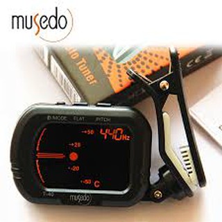 เครื่องตั้งสายแบบหนีบ Clip-on Tuner Musedo T-40