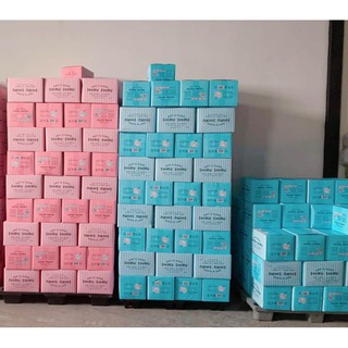 ยกลัง 130ห่อ ทิชชู่เปียก ทิชชูแห้งสีขาว แห้งยกลัง120ห่อ ขายส่ง1589฿ ลดการสะสมของแบคทีเรีย