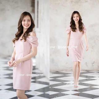 Irene 2-look Dress – สีชมพู [Made by Pastel Time]