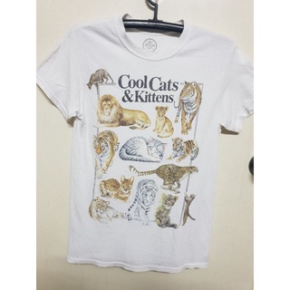 เสื้อยืด ODM Cool Cats &amp; Kittens ไซต์S สีขาว มือสอง2