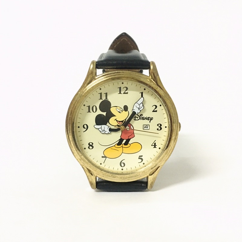 ❌Sold out❌นาฬิกาวินเทจ Mickey Mouse ลิขสิทธิ์ Disney แท้100% (เครื่อง Seiko รุ่นหายาก)