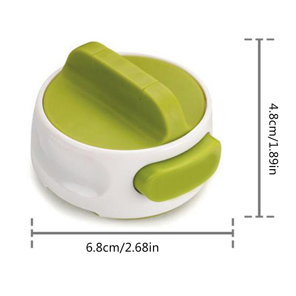 1PC Injury Proof Compact Design Durable Can Opener/Portable Manual Can Opener Beer Opener /Safety Rotating Side Cut Manual Can Openers/Universal The Easiest Bottle Can Opener ราคา ถูกที่สุด ดีลบีเคเค แกลเลอรีภาพที่ 9