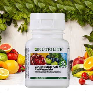 วิตตามิน NUTRILITE Concentrated Fruits and Vegetables (60 tab)พร้อมส่ง