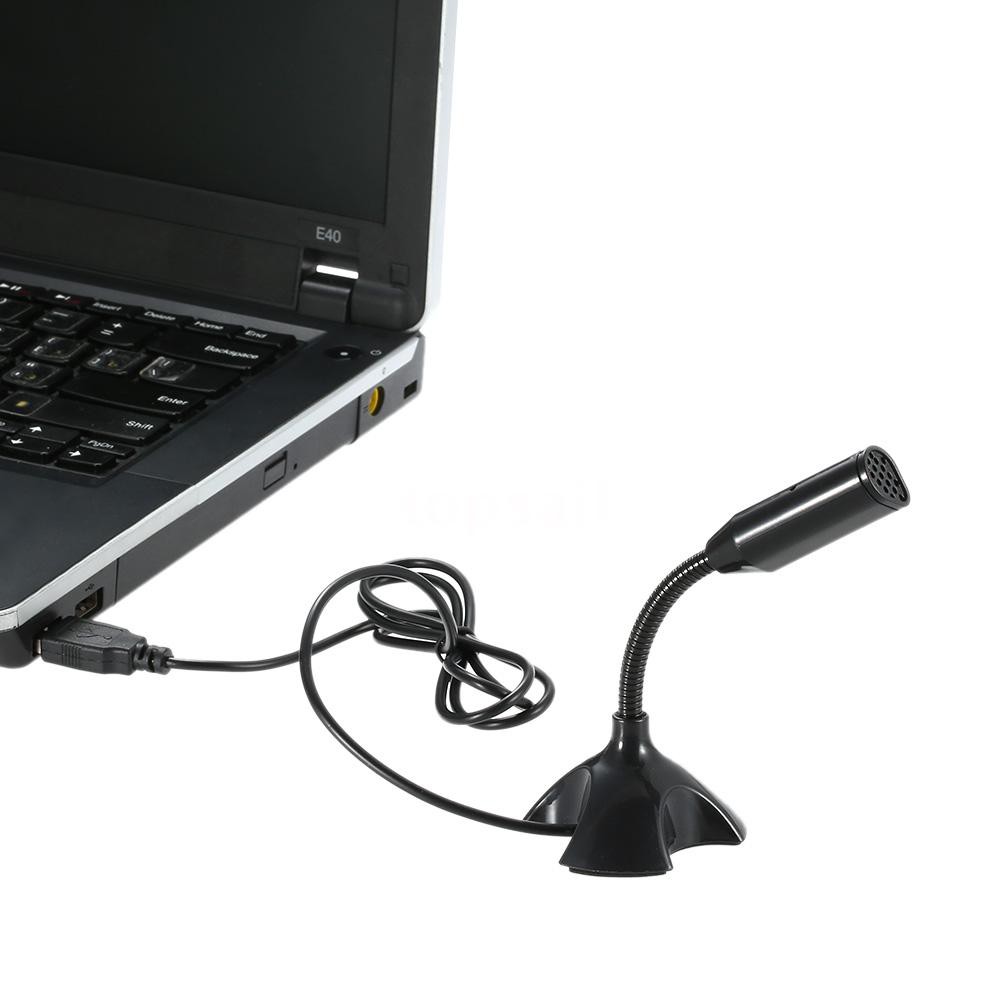 ☪เสื้อท็อป☪ ไมโครโฟนตั้งโต๊ะ Usb 360° ไมโครโฟน สามารถปรับได้ รองรับการแชทด้วยเสียง สําหรับ PC