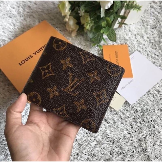 กระเป๋าตังค์ กระเป๋าเก็บเงิน ผู้ชาย ผู้หญิง Louis vuitton LV WALLET Hiend