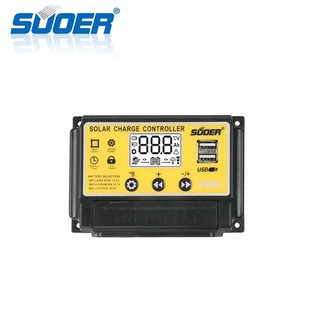 Suoer Solar Charger Controller PWM 20A/30A  ST-S-Series โซล่าชาร์จคอนโทรลเลอร์ PWM