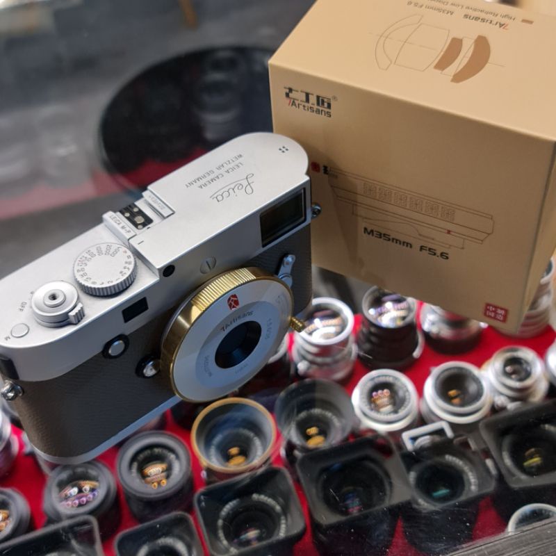 7 Artisans 35mm f5.6 pancake M-mount lens