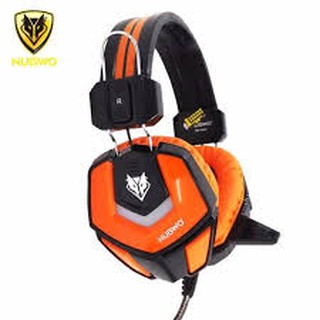 NUBWO หูฟังพร้อมไมค์ Gaming Headset รุ่น EYBORG NO-4000 (Black)