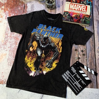 เสื้อแฟชั่นผญ sexy เสื้อคู่รัก เสื้อยืดครอป เสื้อยืดมาร์เวล: MARVEL-Black Panther-568 เสื้อยืดสีพื้น