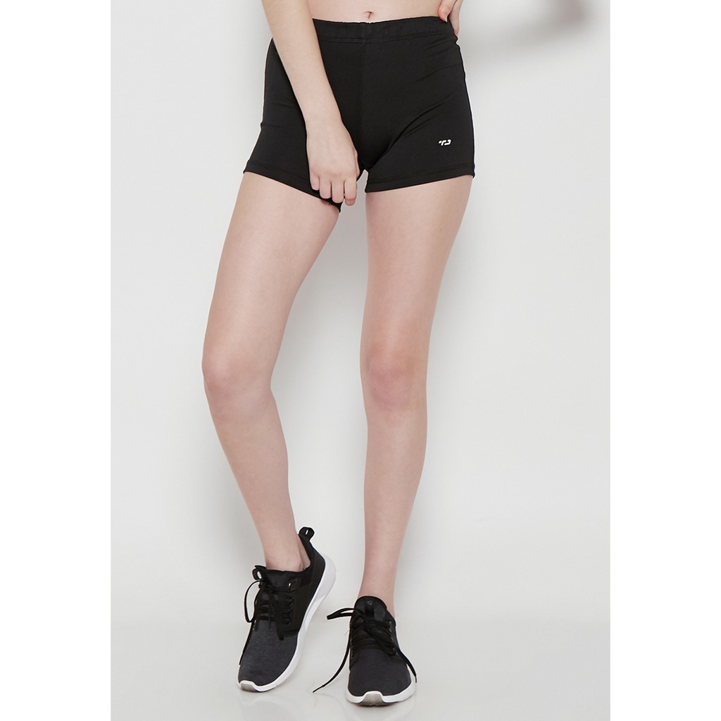 Td Active LB036 WHP Sport กางเกงสุดฮอตกางเกงขาสั้นขนาดเล็กสีดํา