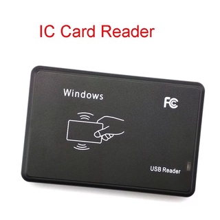 เครื่องอ่านบัตร RFID Mifare Smart Card ความถี่ 13.56MHz USB Proximity Sensor Smart RFID IC Card Reader