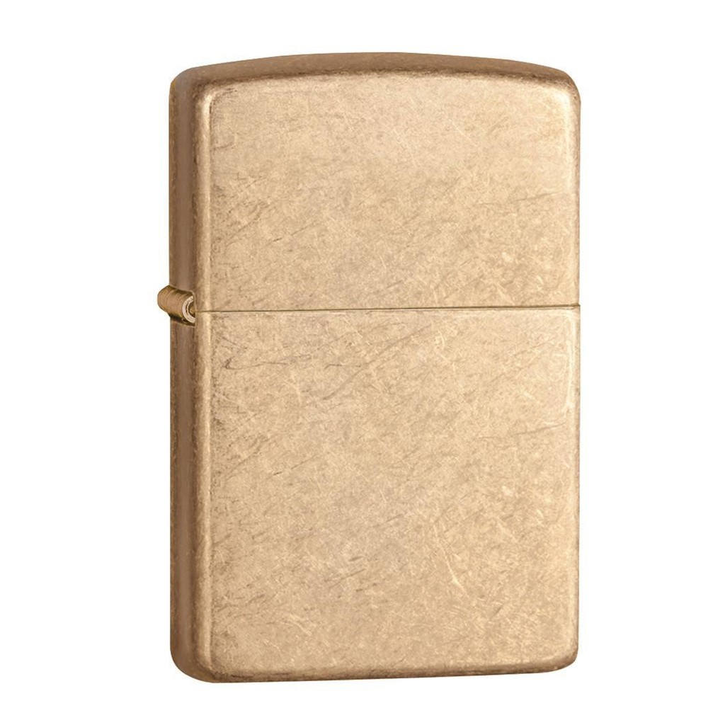 ซิปโป้ รุ่น 28496 Armor Tumbled Brass ของแท้ รับประกันตลอดชีวิต นำเข้าและจำหน่ายโดยตัวแทนจำหน่าย