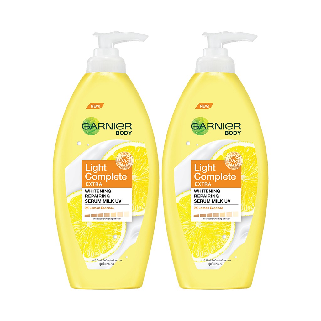การ์นิเย่ ไวท์เทนนิ่ง โลชั่น แพ็กคู่ 400 มล._Garnier_Light Complete Body(โลชั่นการ์นิเย่, โลชั่นผิวขาว) #4