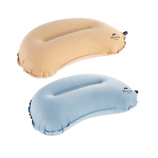 Naturehike NH20ZT006 Sponge automatic inflatable pillow หมอนฟองน้ำหมอนพองลมอัตโนมัติครึ่งวงกลม