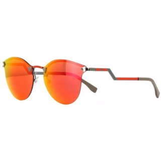 แว่นกันแดด Fendi IRIDIA รุ่น FF 0040/S CEM/UZ - Ruthenium Red / Orange Mirror