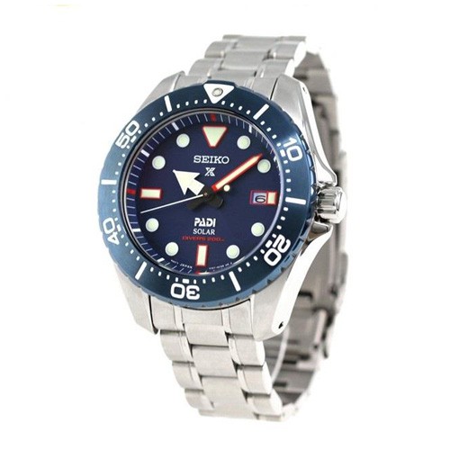 SEIKO Titanium Prospex PADI Solar DIVER 200 M นาฬิกาข้อมือผู้ชาย  สายไทเทเนียม รุ่น SBDJ015 | Shopee Thailand