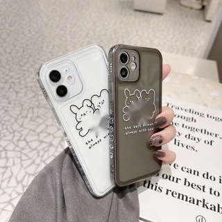 เคสโทรศัพท์มือถือ กระต่ายลายน่ารัก เคส สำหรับ 7 7plus 8 8plus X XS XR XSmax  11pro max plus 12 promax #239