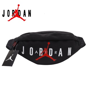 JORDAN Outdoor sports: white large letter shoulder strap bag, waist bag, adjustable shoulder strap waist hanging bag, basketball mens bag, womens bag, sports [lowest price]