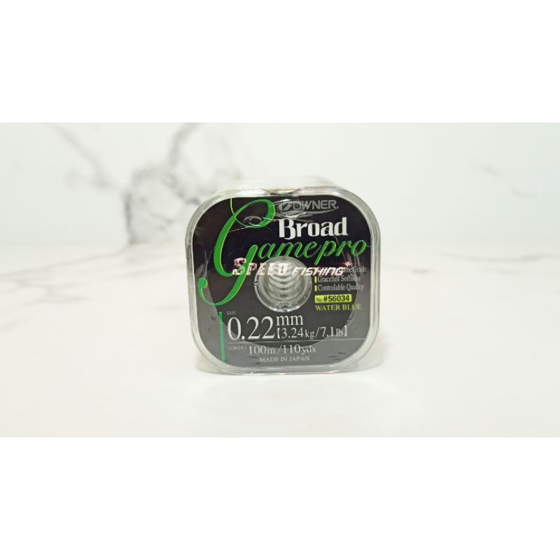 Monoline Owner Broad Game Pro Water Blue