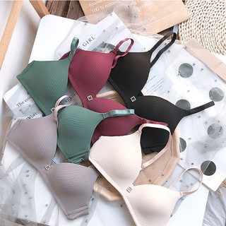 ️️พร้อมส่งจากไทย⚡บราไร้โครง ️️⚡SOFT BRA งานสวยเนียนเฉียบ ผ้านุ่มใส่สบายมาก เสื้อชั้นใน  รุ่น  NY34