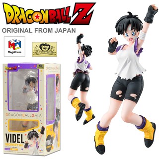 Model Figure งานแท้ Original ฟิกเกอร์ โมเดล แมวทอง MegaHouse Dragon Ball Z Gals Series ดราก้อนบอล แซด เกลส์ Videl บีเดล